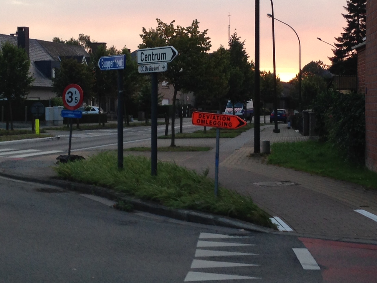 Verkeersbord Lebbeke