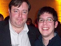 Onze jongste Jong N-VA-er Lebbeke, samen met voorzitter Bart De Wever.